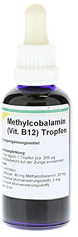 METHYLCOBALAMIN Vitamin B12 Tropfen 50 ml