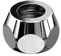 SCHELL Herraje de engaste completo, cromado 1/2 x 14 mm