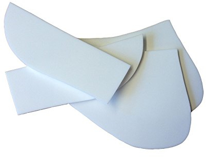 Ersatzeinlagen für Sattelunterlage mit Lammfell