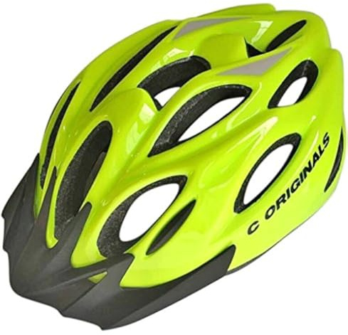 C ORIGINALS S380 BIKE HELMET CYCLE HELMET HI VIS YELLOW