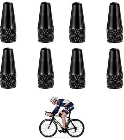 Tappino Valvola Presta,Presta Cappuccio,Tappo Presta,Presta Valve Cap,Tappini Valvole Presta,Tappi Per Valvole Per Bici,Coprivalvola Bici in Metallo,Tappo Valvola Presta Per Bicicletta