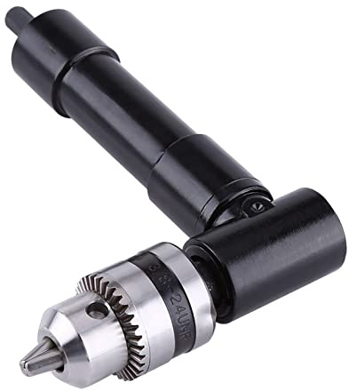 Trapano angolare destra cordless 90 ° Adattatore per trapano angolo destro 8 mm esagon per estensione di estensione di prolunga di perforazione di estensione