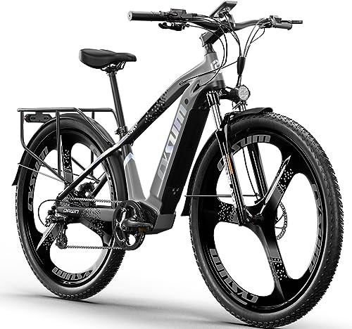 cysum VTT électrique pour homme 29 pouces, vélo électrique montagne adulte, vélo tout-terrain électrique, batterie lithium amovible 720 Wh, portée de 90-120 km, frein à disque hydraulique