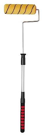 ProDec 9 inch x 1.75 Telescopic Frame and Medium Pile Paint Roller for Painting with Emulsion and Masonry Paints on Interior and Exterior Walls and Ceilings, 9