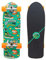 Surfskates OLSSON S Skateboards – High Rebound SHR 65 mm, Board 76 x 9,4 cm, 7 Latten aus kanadischem Ahorn, Xrkp-Achsen 16,5 cm, ABEC 7 Skateboard für Teenager, Kinder, professionelle Anfänger