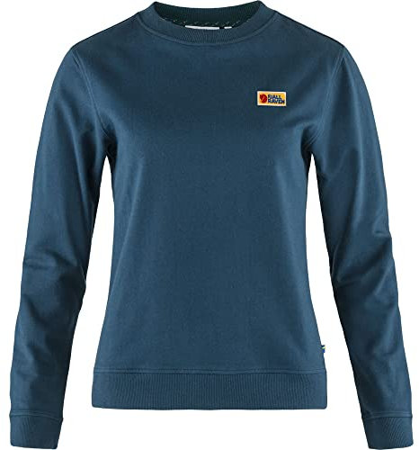 Fjallraven 87075-638 Vardag Sweater W Sweatshirt Damen Storm Größe M