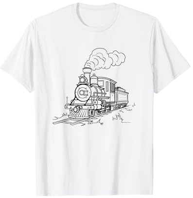 Dessin de chemin de fer Chemin de fer T-Shirt