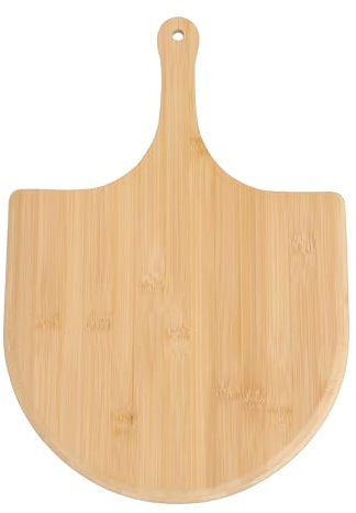 Jectse Pelle à Pizza Bambusoideae, Pelle à Pizza Carrée avec Finition Lisse pour Servir du Pain à, des Fruits, des Légumes, du Fromage, 40 X 28 Cm