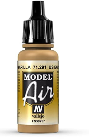 AV Vallejo Model Air 17ml -Us Earth Yellow