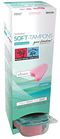 Joydivision Soft-Tampons normal, befeuchtet, 10er-Schachtel