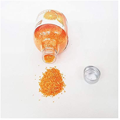 Trade Shop Traesio Duftsand Granulat, Orange, Tischläufer Blumen, 350 g