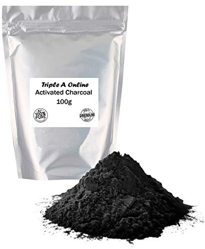 Activated Charcoal Powder 100% Pure Food Grade Natural Coconut Shells 25g-1kg Free P&P (100g)
