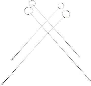 EXCEART 4pezzi Inseritore di Aghi per Cucito Strumento per Infilare Filo Misure per Misura Utensile Multifunzionale per Cucito Domestico Resistente Facile da Usare per Progetti Creativi