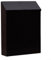 2 Keys Wall Mounted Mailbox, Vintage Steel Post Box Creative Mailbox, Reliable Locking System, For Homes, Offices, Or Community Areas(Black)