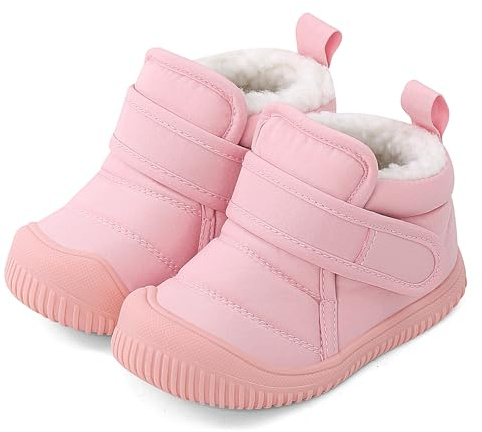 1-5 Anni Stivalitti Bimbo Neonato Invernale Stivali Bambino Purorosa 21 EU