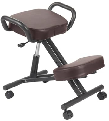 Genérico Taburete de Altura Ajustable, Silla de Oficina de Rodillas, Corrector de Postura de Escritorio, Silla ergonómica de Rodillas, Mejora la circulación de Las piernas.(Color 3)