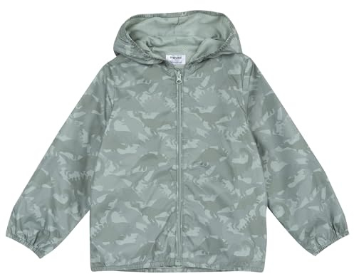 Prénatal Bambini e ragazzi Giacca a Vento Impermeabile con Cappuccio e Comoda Chiusura a Zip SS26