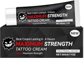 Kräm för Tatuering Bedövningskräm för tatuering, smärtstillande, före tatuering, laserhårborttagning, piercing, semi-permanent micro, hårborttagning, bedövning, tatueringstillbehör
