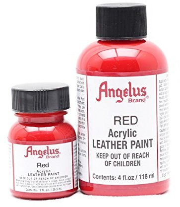 Angelus Acryl Lederfarbe Rot 29,5ml