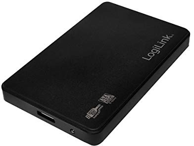 Logilink UA0256 6,35 cm (2,5 Zoll) Festplattengeh?use (SATA, USB 3.0) schwarz