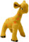 Hundespielzeug Eiby Giraffe, gelb 21 cm