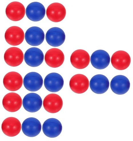 Abaodam 4 Sätze Flummi Beachtennis Spiele Am Strand Sandkasten Glitzernder Wasserball Strandtasche Aus Mesh Paddeln Strandfußball Beach Klare Strandbälle Pu 6 Stücke * 4