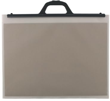 Seawhite 87223 87223-Polyholdall Carry Bag DIN A3, Drawing Folder, Document Wallet, 2 mm Cardboard Insert with Ergonomic Handles, Multi-Colour, Universal