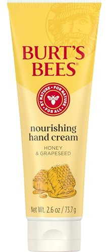 Burt's Bees Nourishing Honey & Grapeseed Oil Hand Cream, 2.6 Oz
