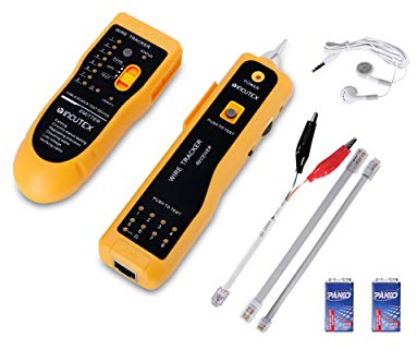 Incutex Netzwerk-Kabel-Tester, RJ45 und RJ11, testet open/short terminals sowie straight- through oder crossover, von Marke Incutex (Kabelfinder)