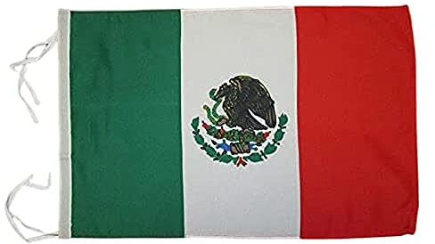 AZ FLAG - Flagge Mexiko - 45x30 cm Mit Kordel - Mexikanische Fahne 30 x 45 Cm - Flaggen