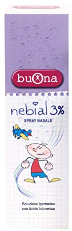 Soluzione ipertonica e acido ialuronico - nebial 3% spray nasale Buona