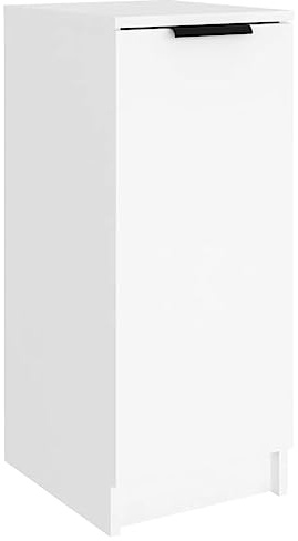 vidaXL Armoire à Chaussures Armoire de Couloir Organisateur Meuble de Rangement Maison Intérieur Blanc 30x35x70 cm Bois d'Ingénierie