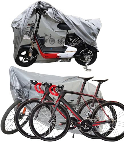 Housse Vélo Imperméable - Protection Anti-UV et Poussière pour Bicyclette, Cycle et Scooter - Bâche Extérieure Résistante