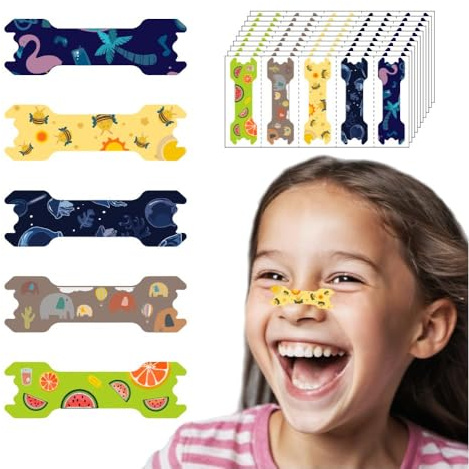 30pcs Kids Nasal Strips for Breathing,Breathing Right Strips for Kids,Nose Strips for Boys and Girls,Nasal Strips for Snoring,Anti Snoring Nose Clips (30 pcs)