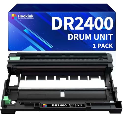 Hookink DR2400 Drum Unit Compatible for Brother DR-2400 TN2420 Drum