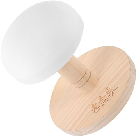 KICHOUSE da Stiro Curvo in Legno Compatto per Reggiseni e Maniche Utensile da Stiro Accessorio per Uso Camicie Ufficio