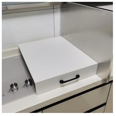JYHHCYS Tapa encimera Gas Cubiertas para Estufas De Gas con Forma De Tabla De Fideos, Cubierta Multiusos Resistente Al Calor, Organizador De Cocina para Estufas De Gas Y Eléctricas(18x20x3inch)
