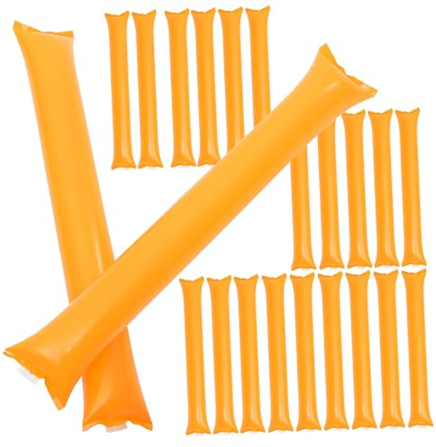 WOONEKY 40piezas Palos Aplausos Hinchables De PE para Fiestas y Eventos Deportivos Fabricantes De Ruido Seguros y Portátiles para Celebraciones y Animación
