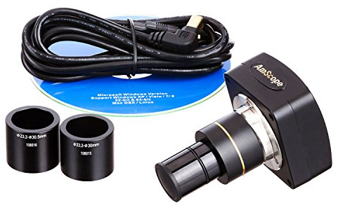 AmScope 3 MP Microscope USB 2.0 Logiciel Photo Numérique 3 MP
