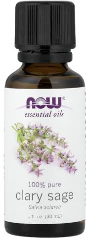 Now 100% Pur Huile Essentielle Sauge Sclarée