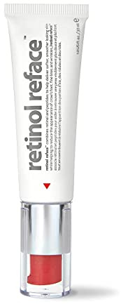 INDEED Labs Retinol Reface 3-in-1 Face Cream | with Retinol Microspheres, Bakuchiol, and Peptides | Radiance Serum for Wrinkles, Dark Spots, & Texture, (1 Fl Oz)
