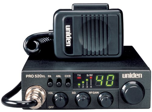 Uniden 40-Channel Compact Mobile CB Radio with PA