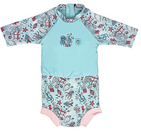 Splash About Happy Nappy traje de sol Hidden Treasure 3-8 meses
