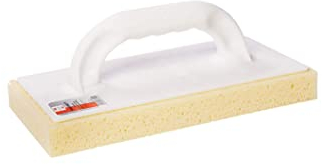 Fliesenwaschbrett Hydro - Schwammscheibe zum Egalisieren und Glätten von Putzen - besonders saugfähigem Hydroschwamm - 14 x 28 cm - Stärke 30 mm