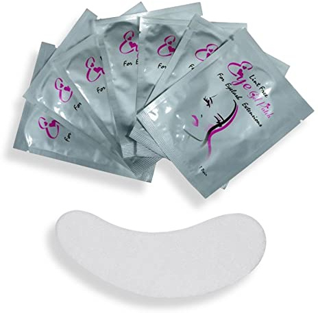 P-Beauty Augenpads | 100 Stück | Wimpern Pads für Wimpernverlängerung | Wimpernlifting Pad | Eyelash Pad | Gel Patch Eyelash Extensions | Hydrogel, Aloe Vera und Vitamin C | Form: Dynamisch Standard