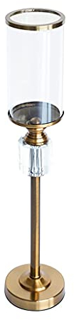 HEXEH Kerzenhalterhalter Crystal Candlestick Candlelight Dinner Requisiten Dekoration Container Schlafzimmer Wohnzimmer Romantische Dekoration Feder Kerzenständer Kandelaber