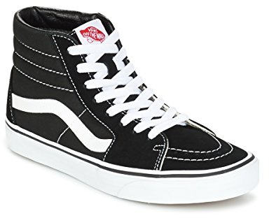 Vans Unisex Erwachsene SK8-Hi Sneaker, Black/Black/White, 50 EU