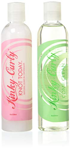 Kinky Curly Knot Today + Come Clean Shampoo Combo Set by Kinky Curly