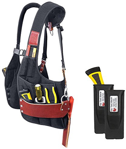 Occidental Leather 2500 Stronghold SuspendaVest Bundle w/ (2) Pack 2003 Oxy Tool Shield (3 Pieces)