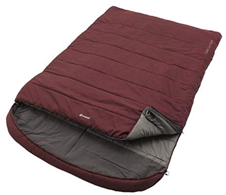 Outwell Colibri Lux Doppelschlafsack, Rot, EinheitsgröÃŸe